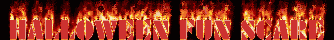 Halloween Fun Scare Banner